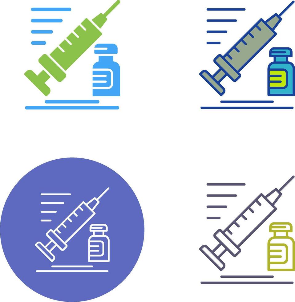 Syringe Icon Design vector