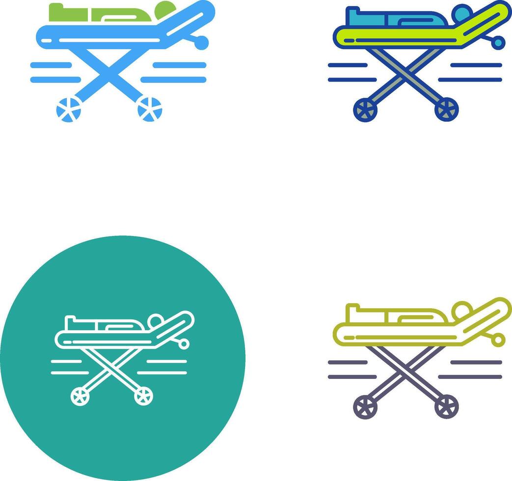 Stretcher Icon Design vector