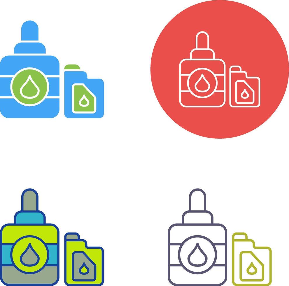 Ink Cartridge Icon Design vector