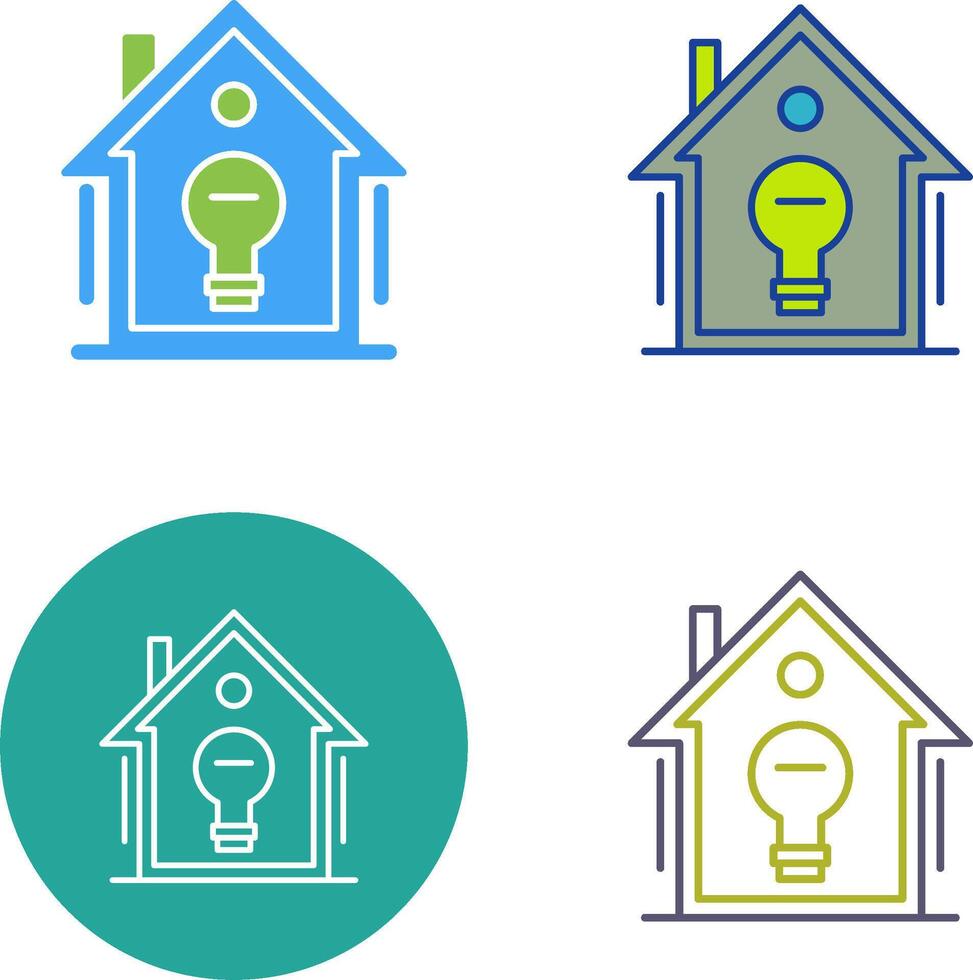 Home Automation Icon Design vector