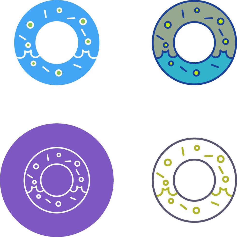 Donut Icon Design vector