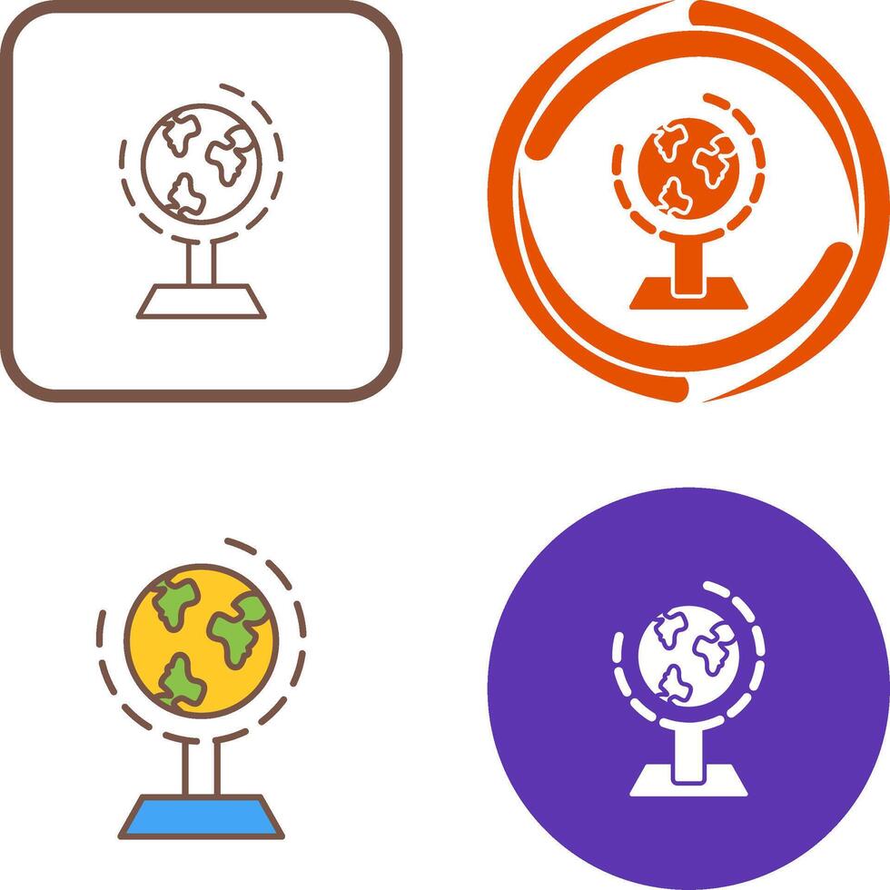 Geography Icon Design vector