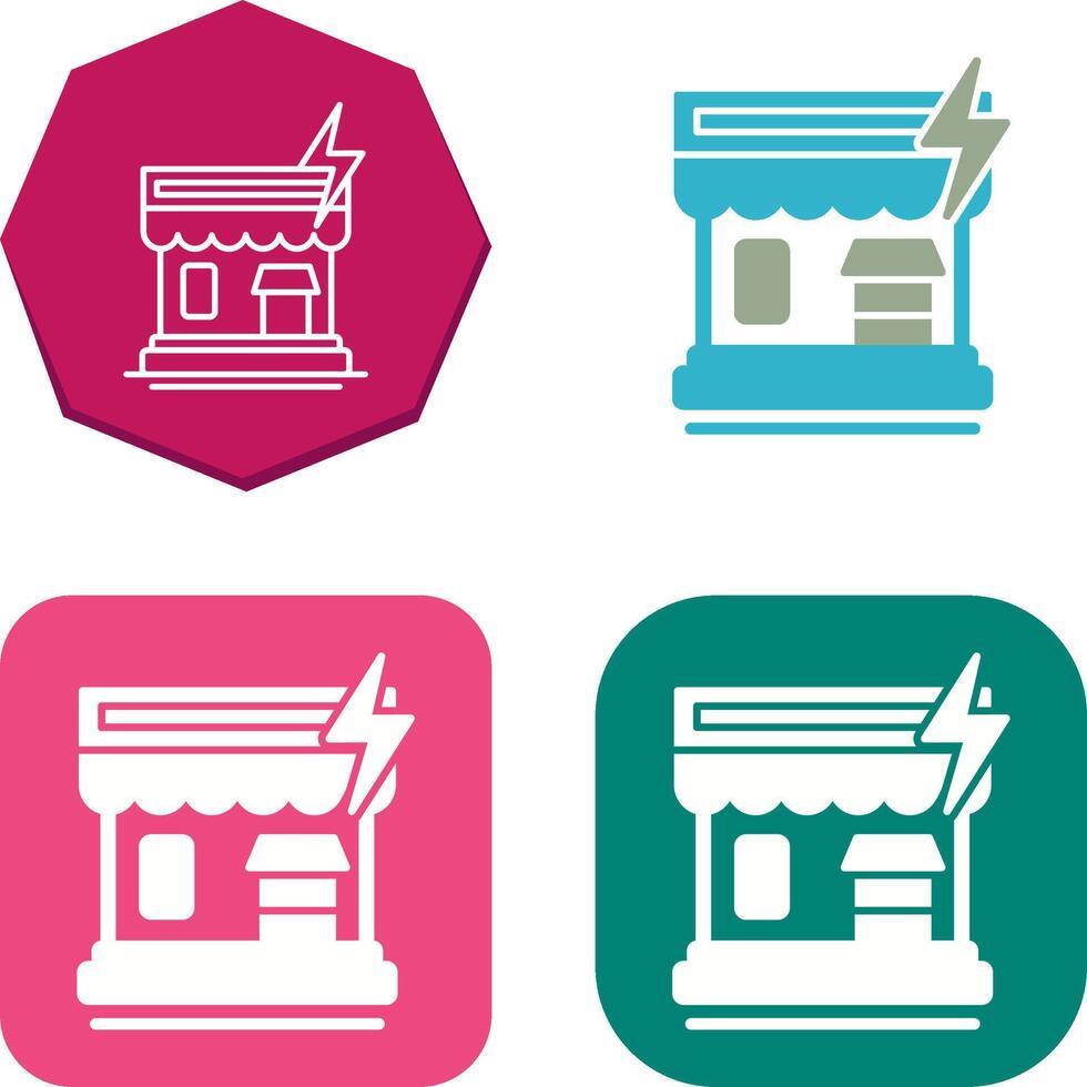 Natural Disaster Icon Design vector