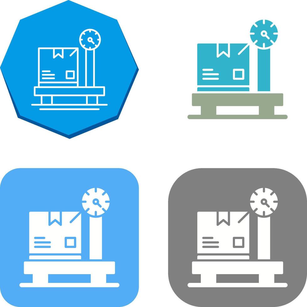 Weight Icon Design vector