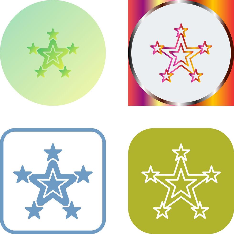 Star Icon Design vector