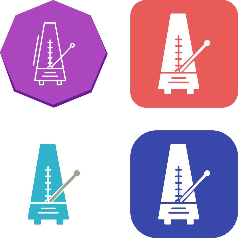 Metronome Icon Design vector