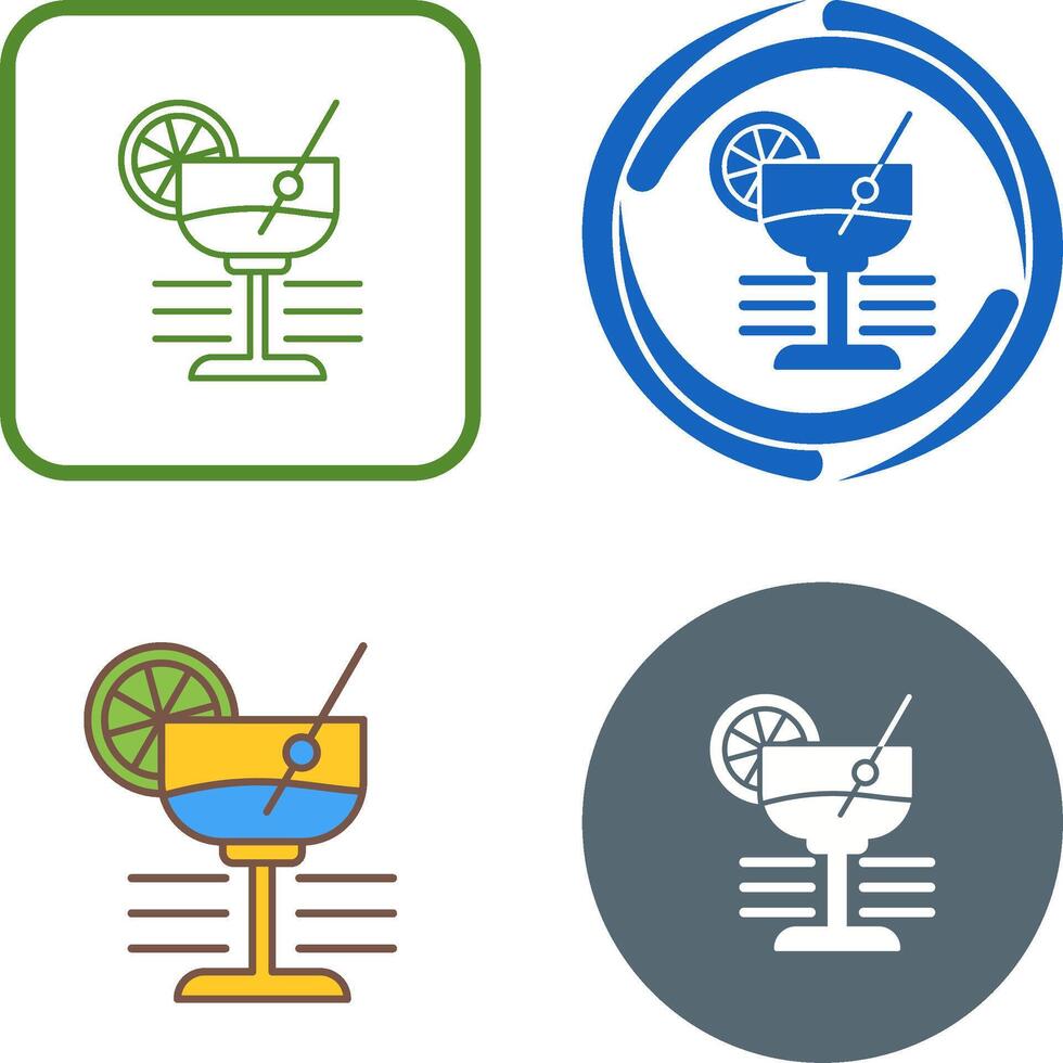 Martini Icon Design vector
