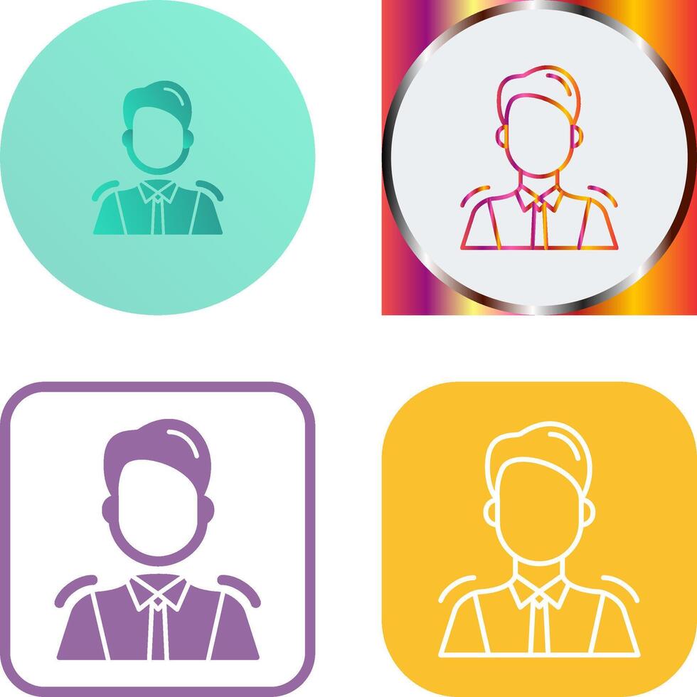 Manager Icon Design vector