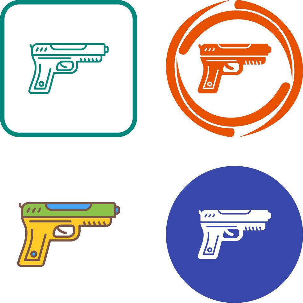 Gun Icon Design vector