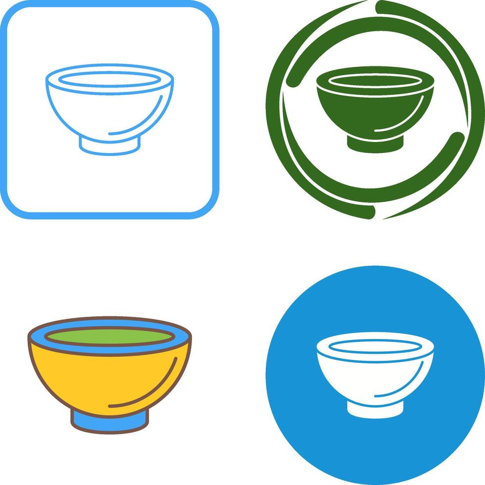 Bowl Icon Design vector