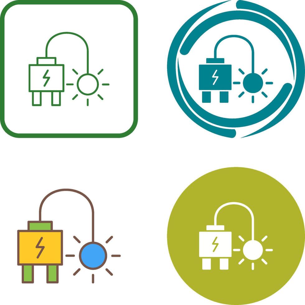 Plug Icon Design vector