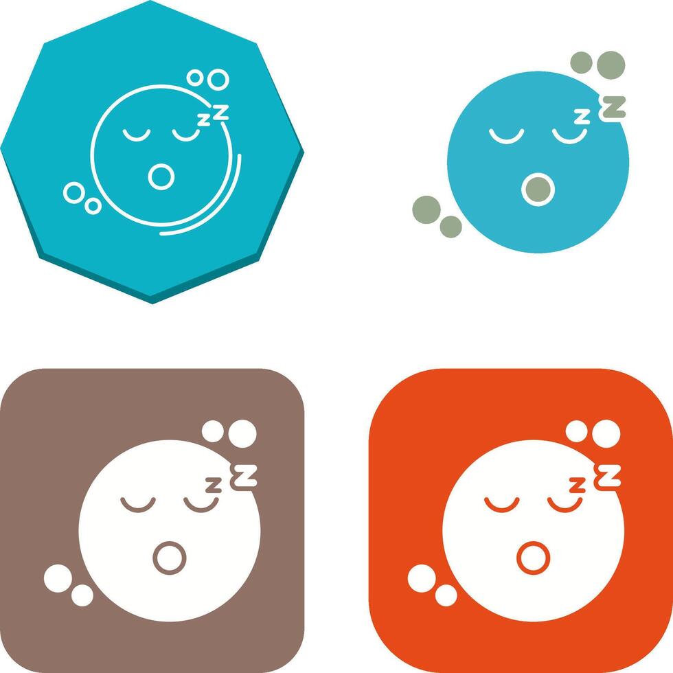 Sleep Icon Design vector