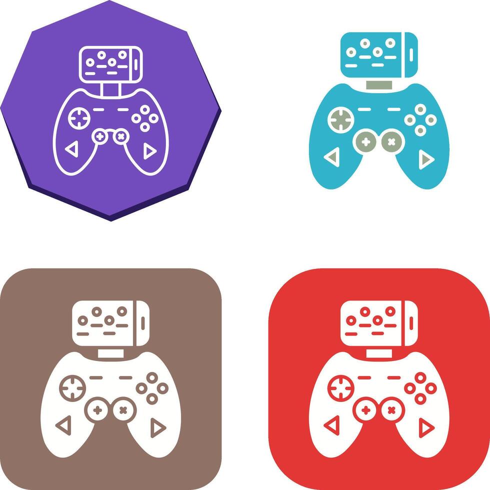 Game Controller Icon Design vector