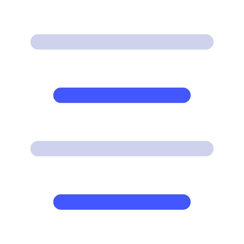 Align icon for web, app, infographic, etc vector