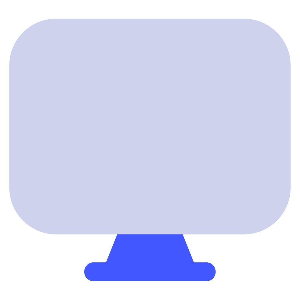 Monitor icon for web, app, infographic, etc vector