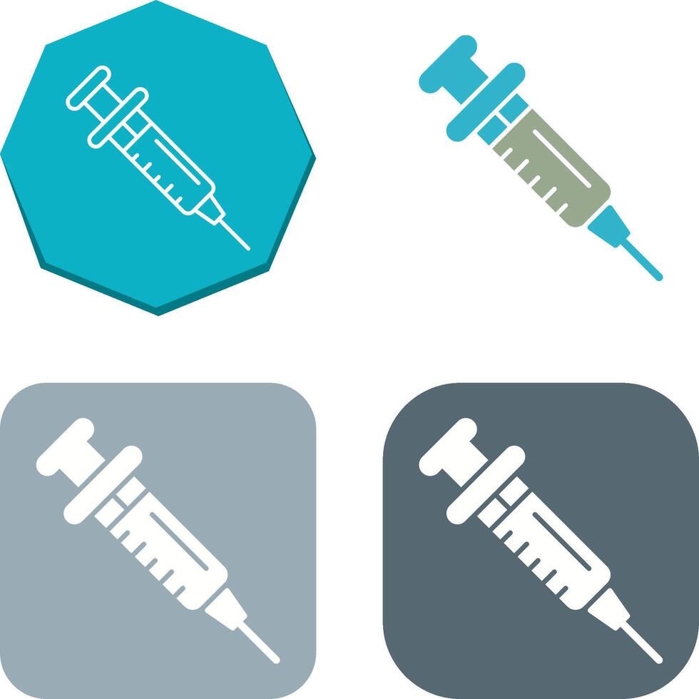 Injection Icon Design vector