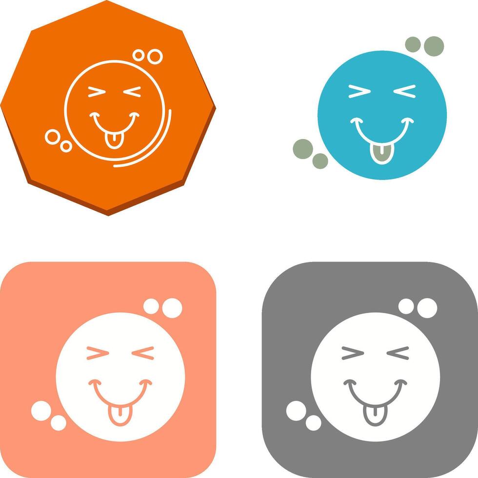 Naughty Icon Design vector