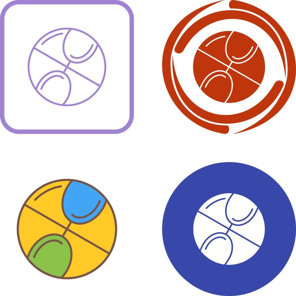 Basketball Icon Design vector