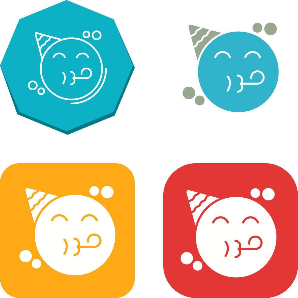 Party Icon Design vector