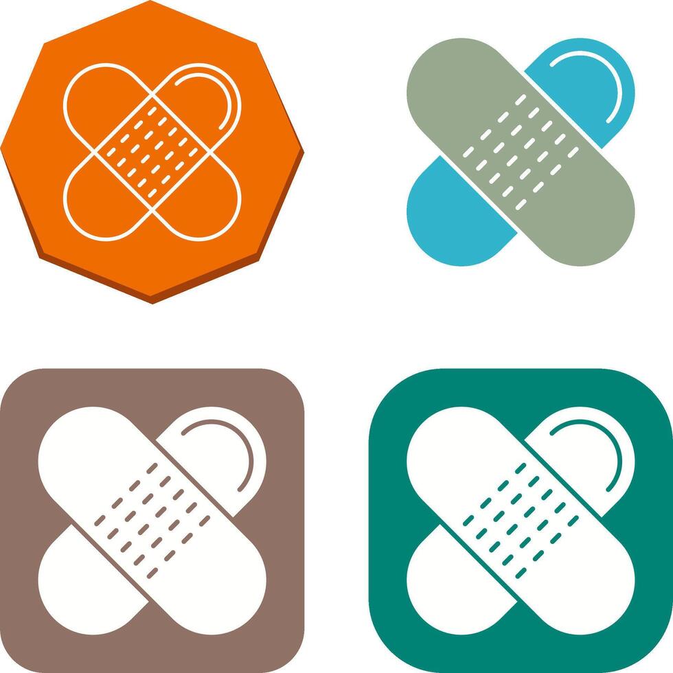 Bandage Icon Design vector