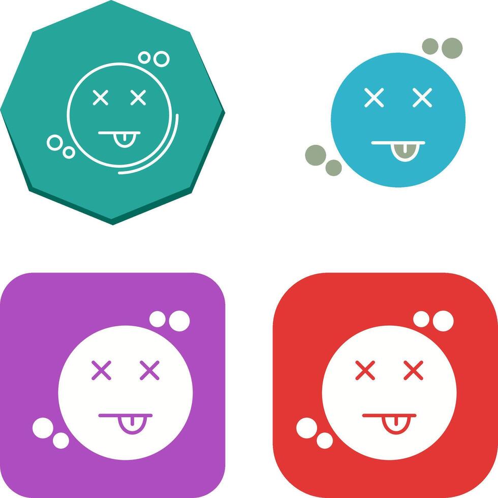Dead Icon Design vector