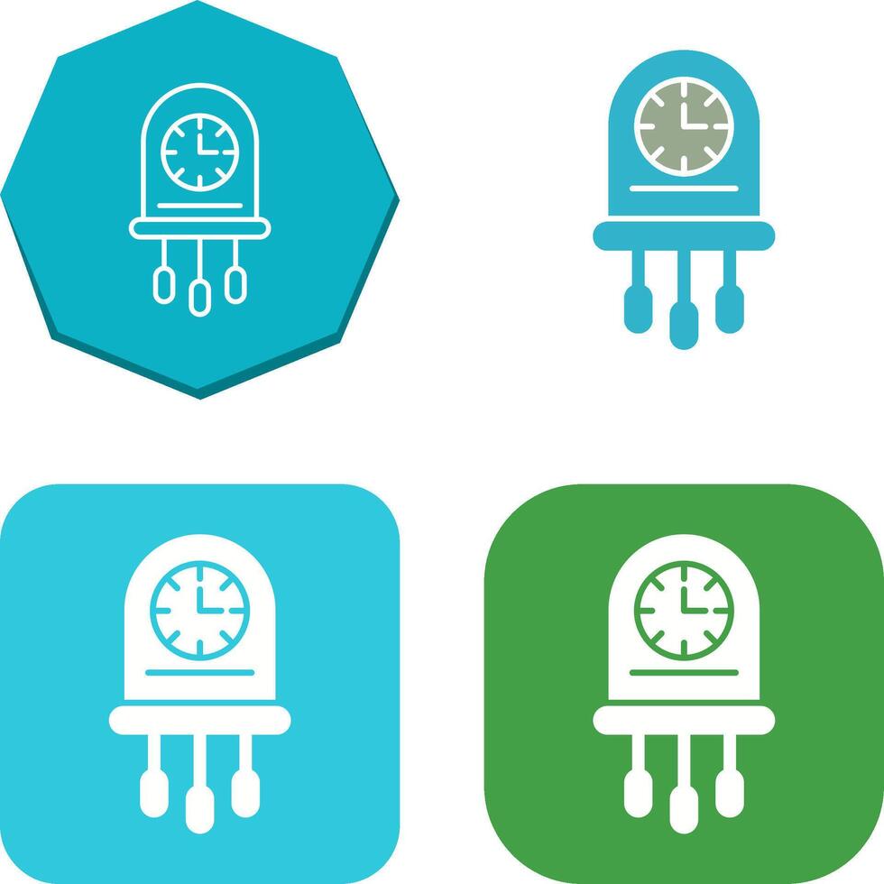 diseño de icono de reloj vector