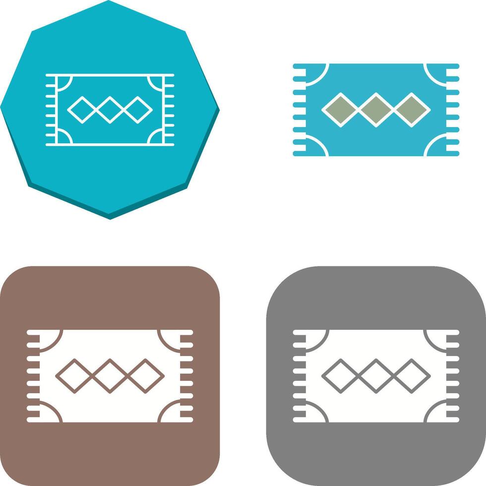 Rug Icon Design vector