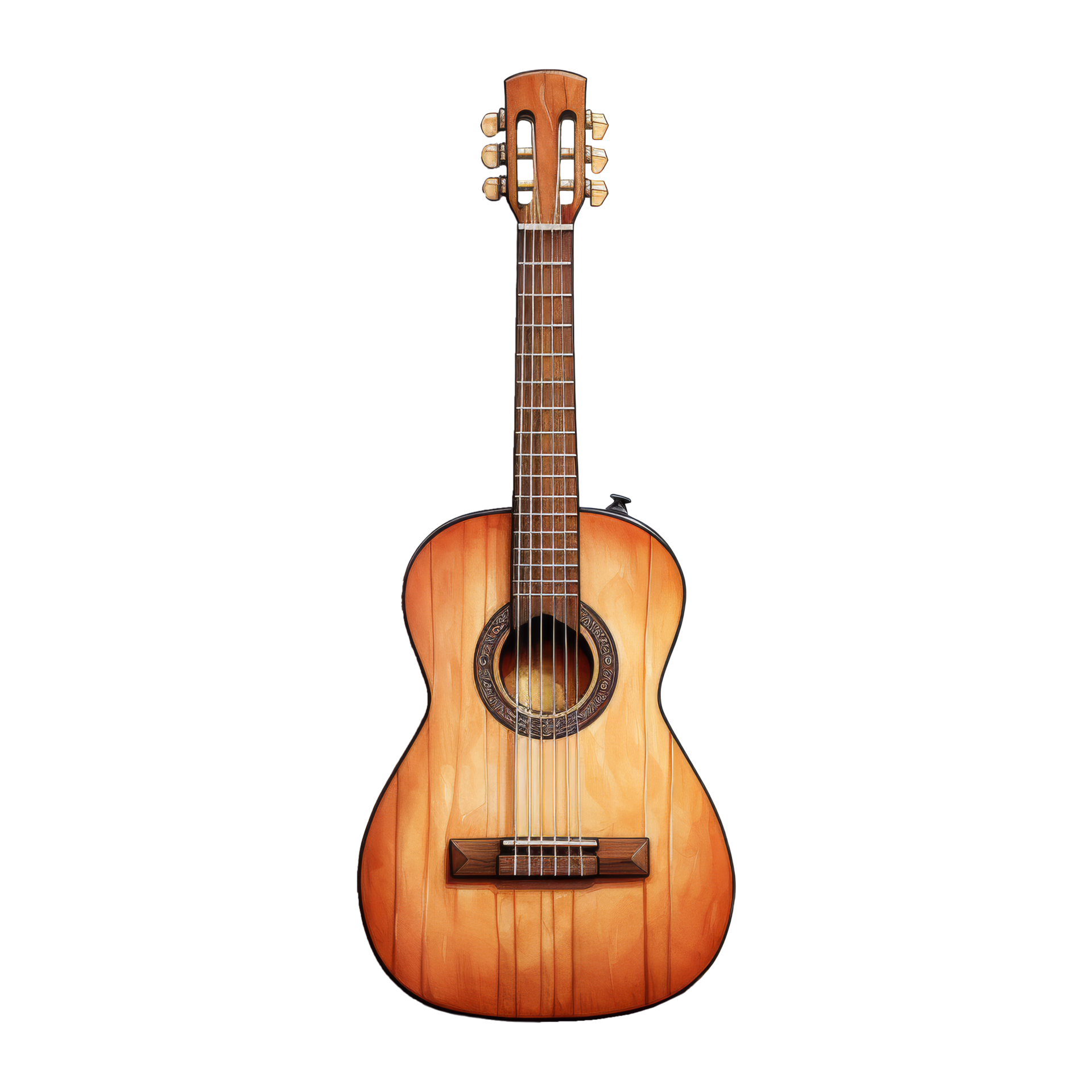 Colorful Array of Guitar 44176121 PNG