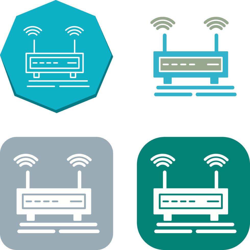 Wifi Signals Icon Design vector