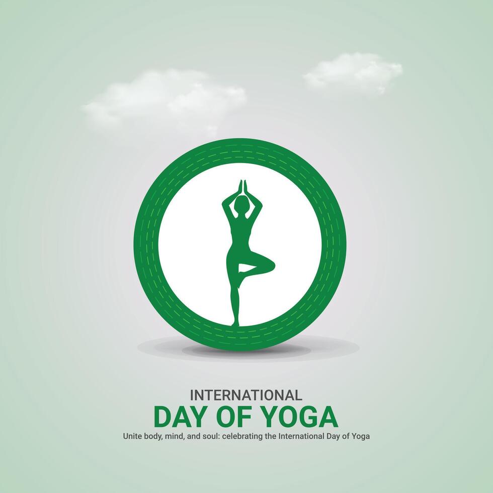 international yoga day, international yoga day creative ads design Jun 2, , art, illustration, 3d, vector
