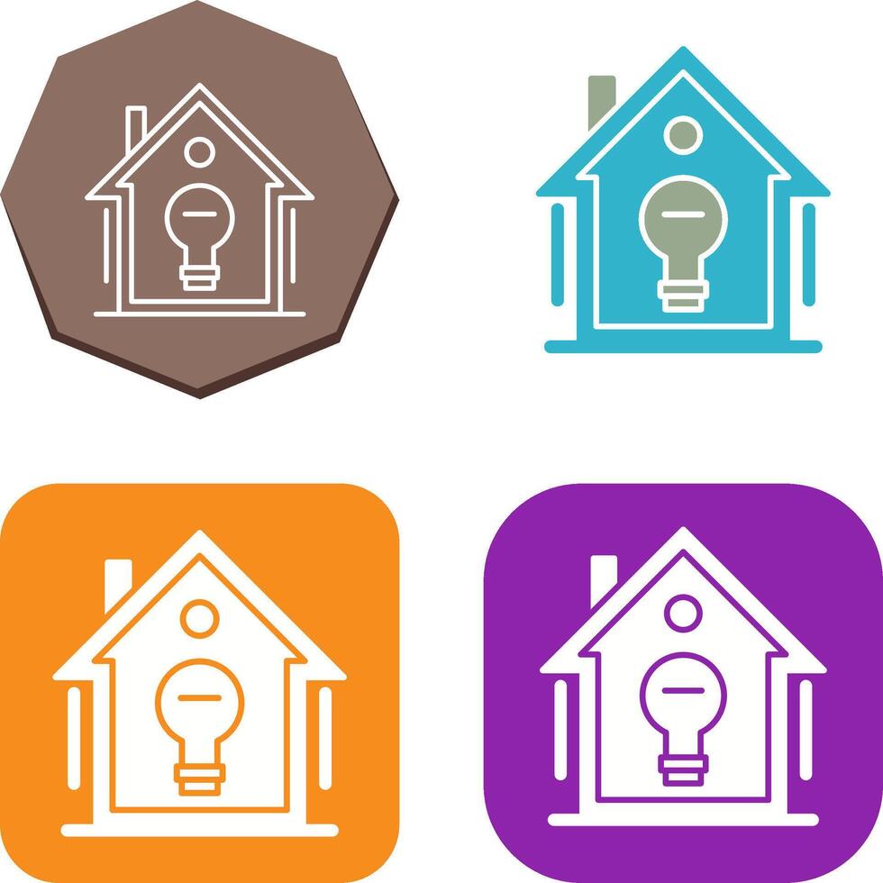Home Automation Icon Design vector