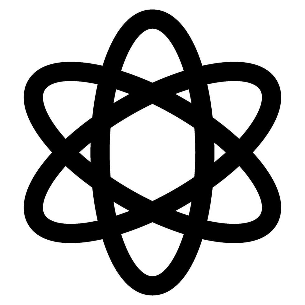 Atom icon for web, app, infographic, etc vector