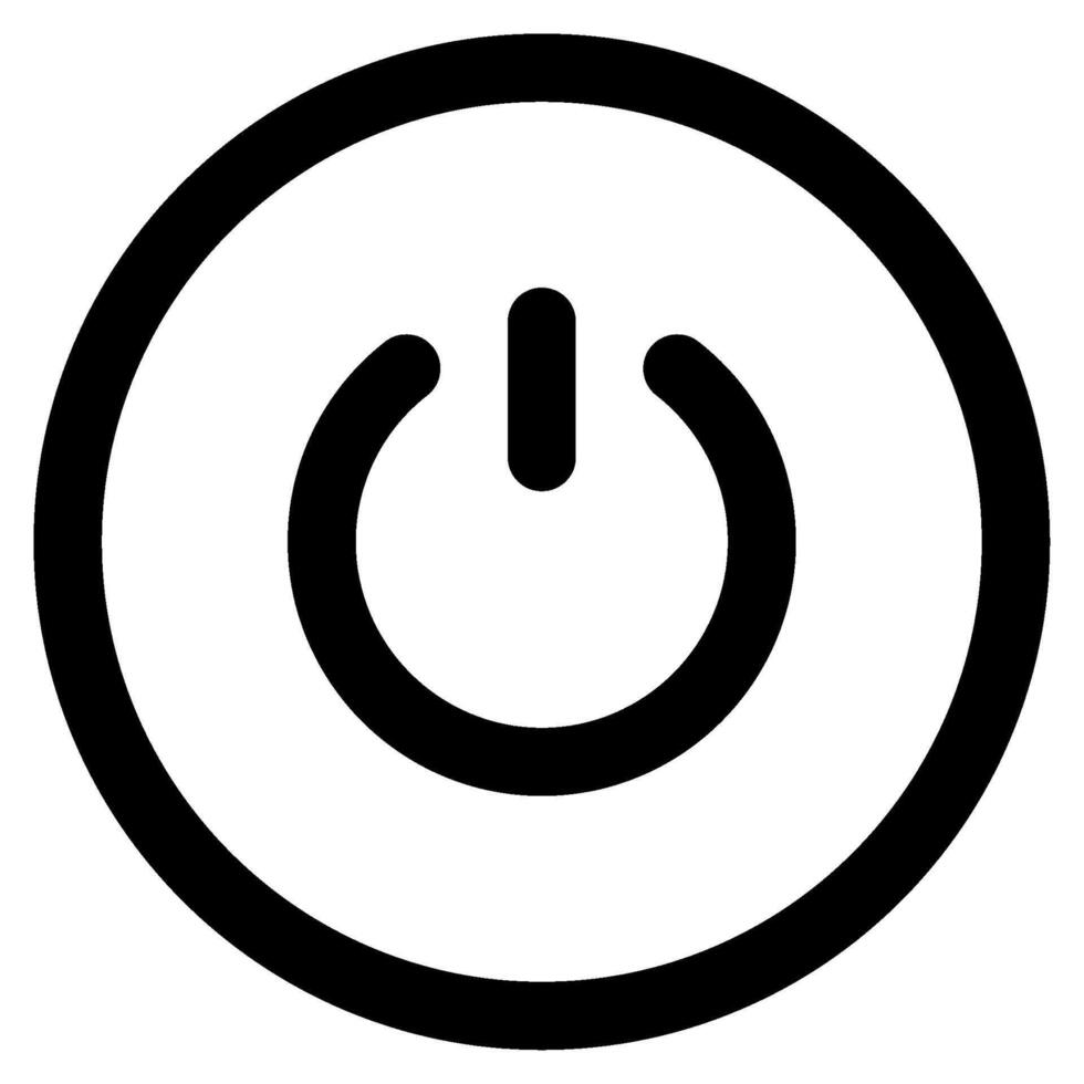 Power icon for web, app, infographic, etc vector