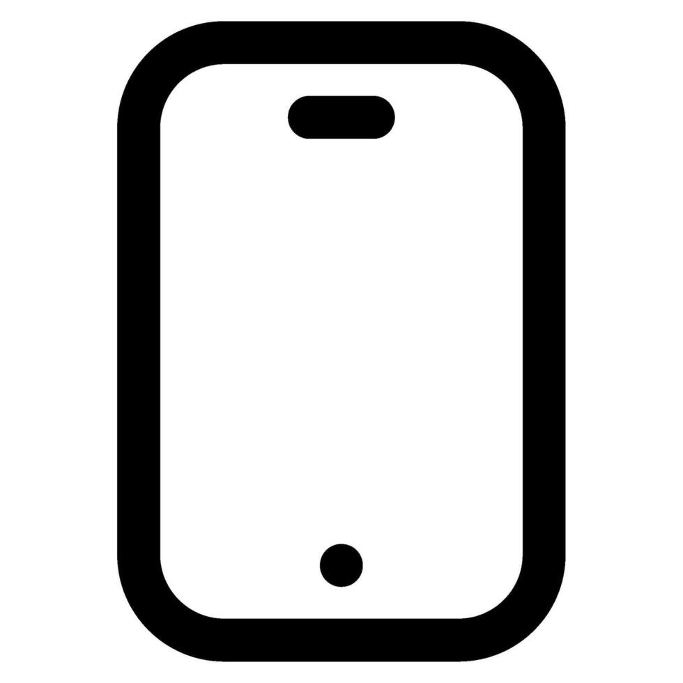 Smartphone icon for web, app, infographic, etc vector