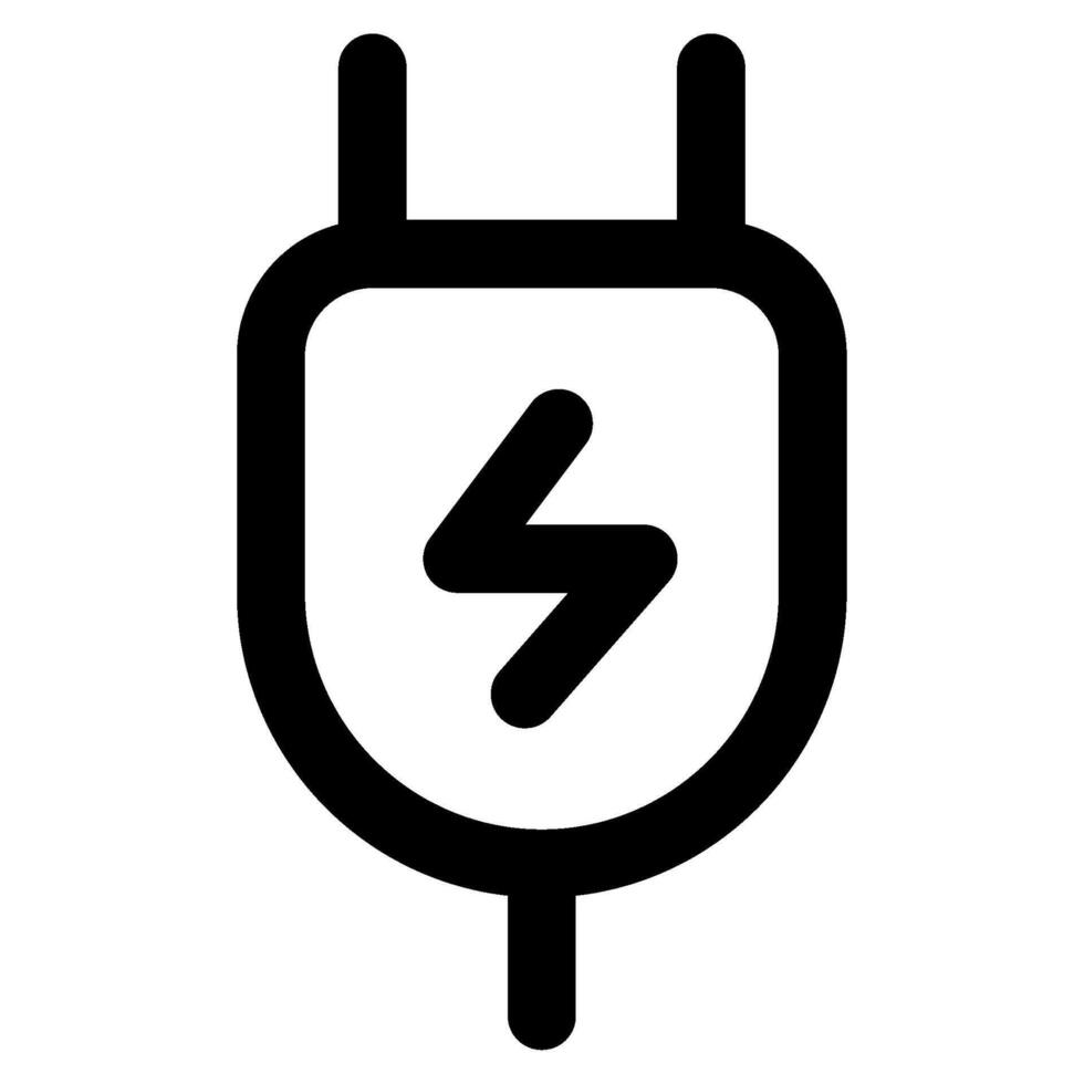 Plug icon for web, app, infographic, etc vector