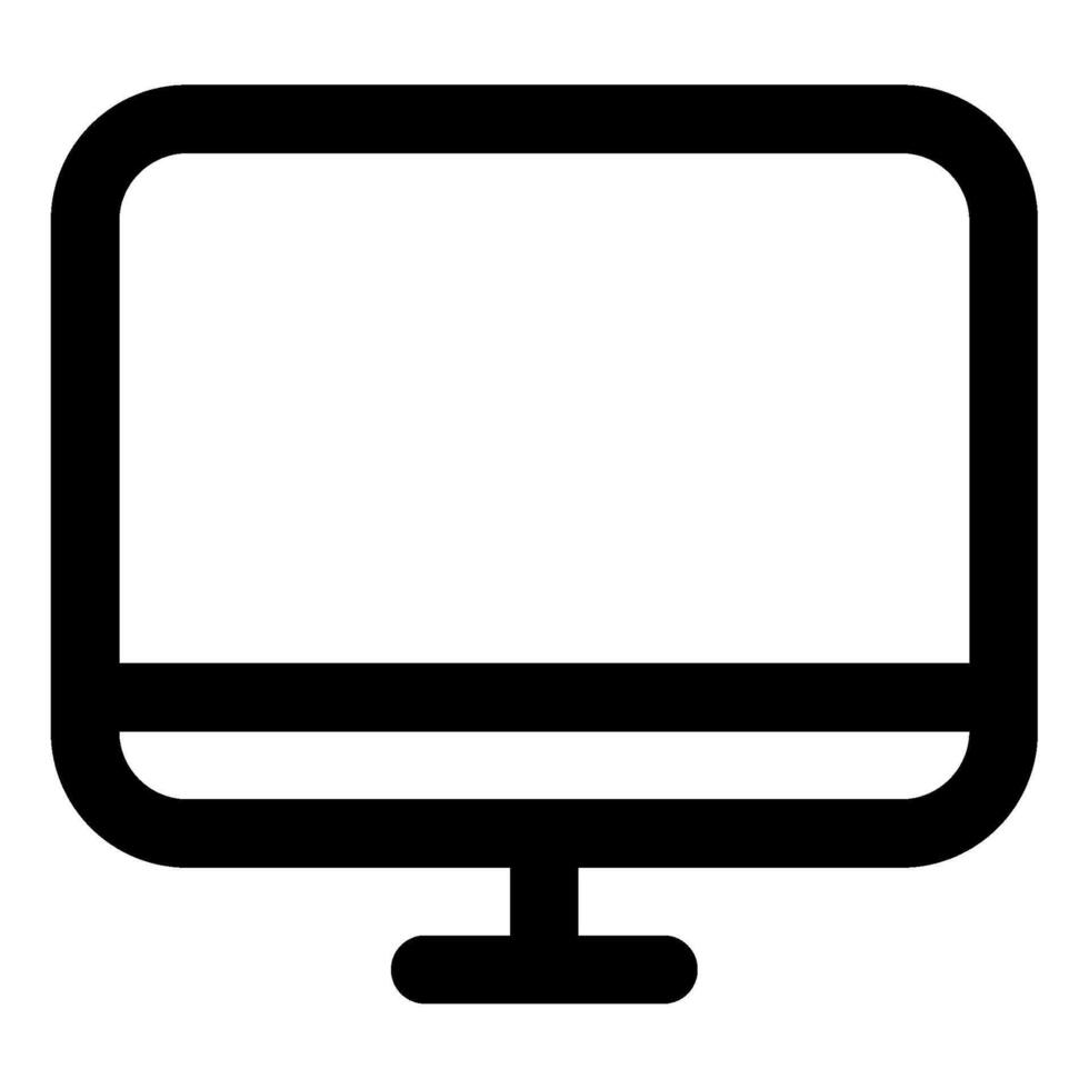 Screen icon for web, app, infographic, etc vector
