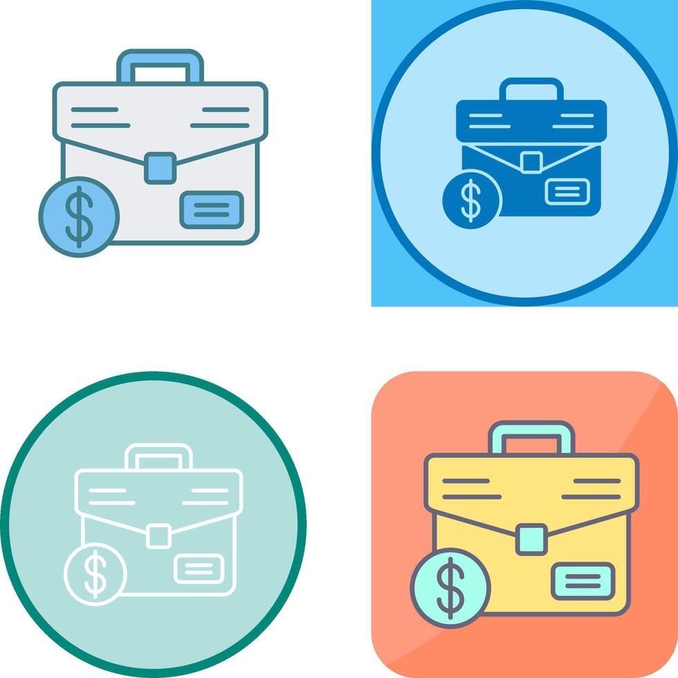 Suitcase Icon Design vector