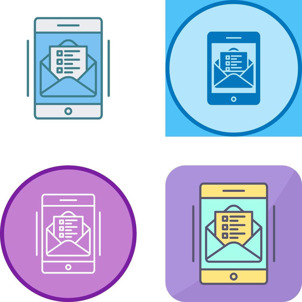 Email Icon Design vector