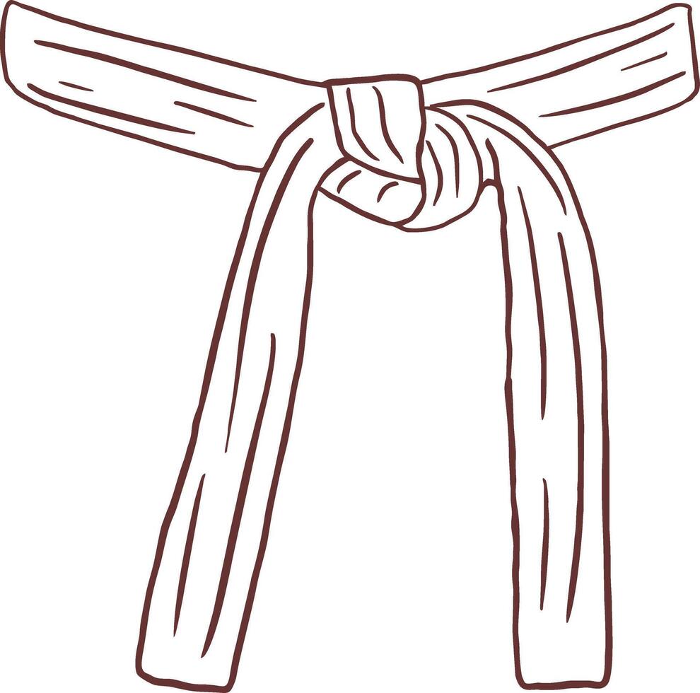 black belt karate taekwondo jiujitsu judo vector