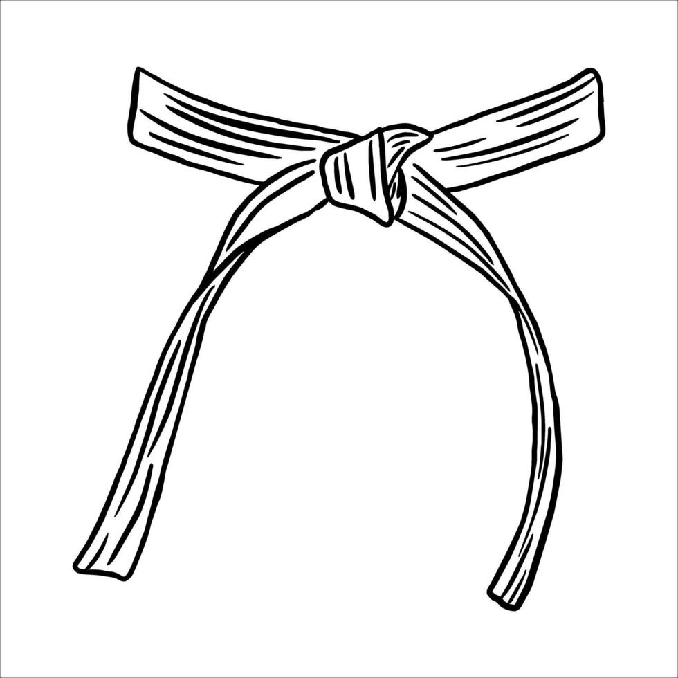 black belt karate taekwondo jiujitsu judo vector