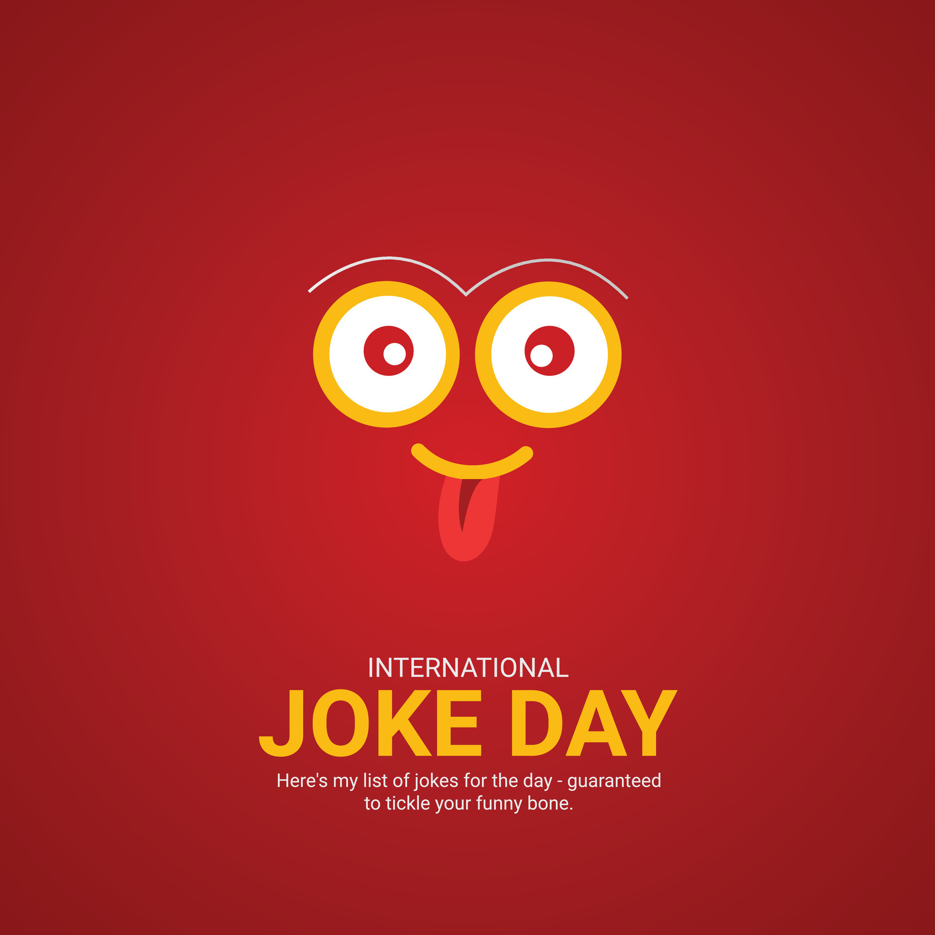 International Joke Day.International Joke Day creative ads. july 1, , 3d ilustration 44178024