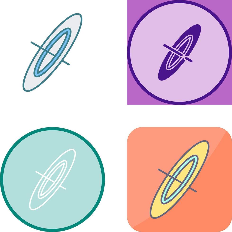 Black Hole Icon Design vector