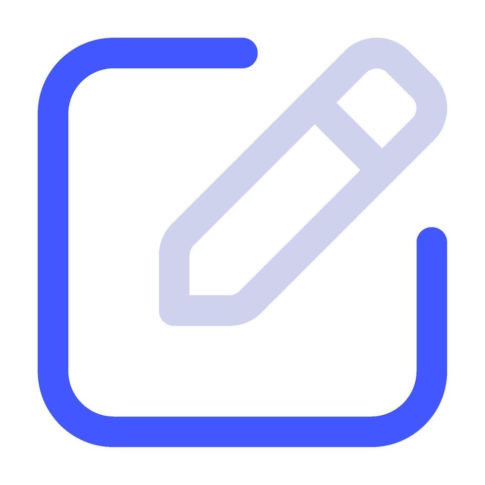 Edit icon for web, app, infographic, etc vector