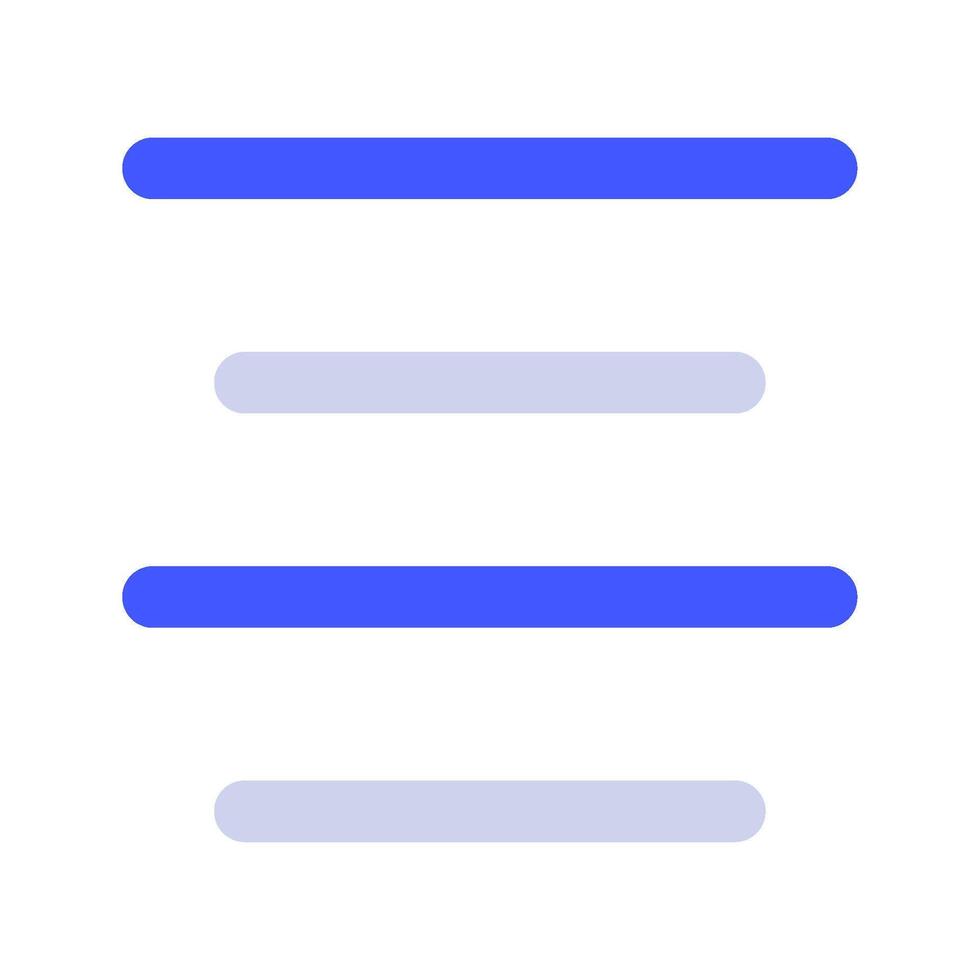 Align icon for web, app, infographic, etc vector