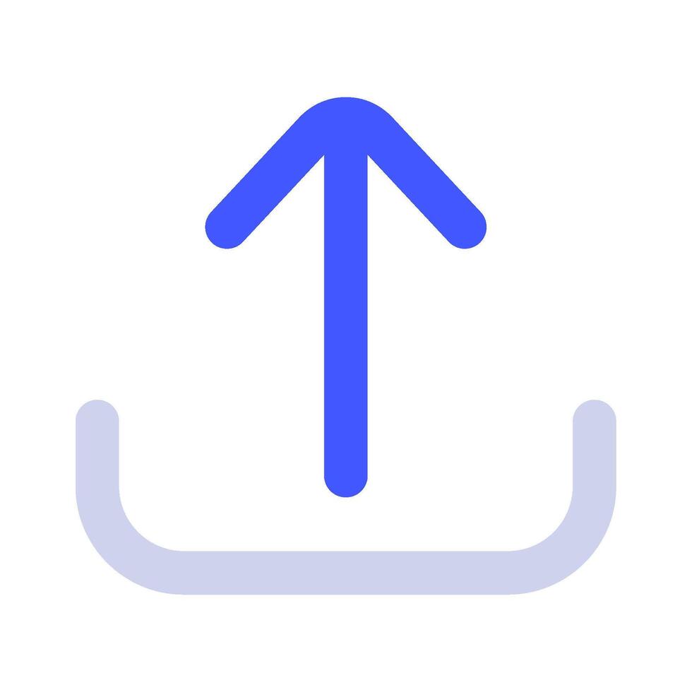 Upload icon for web, app, infographic, etc vector