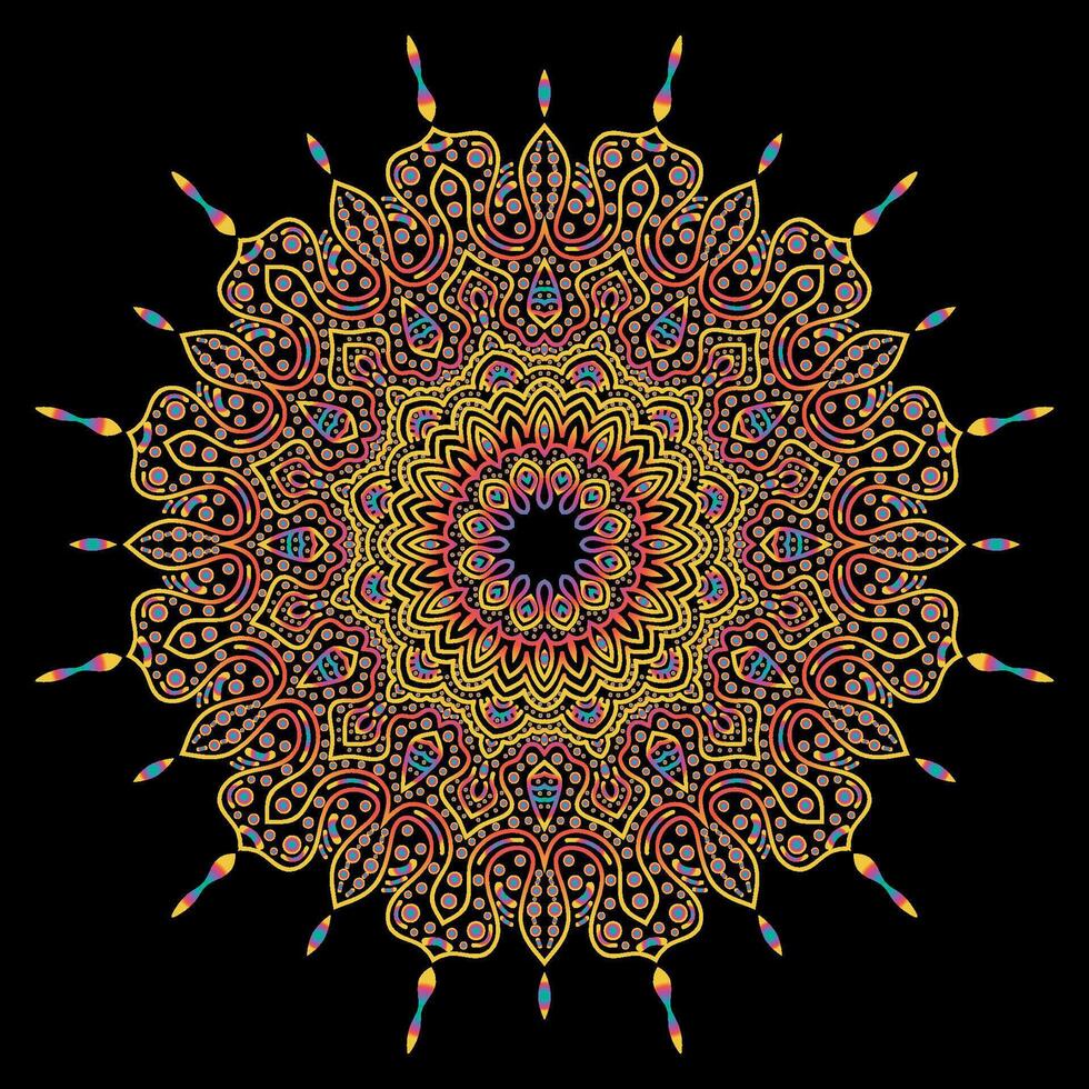 mandala Arte para modelo diseño Clásico decoración, libro Portada,motivo,étnico diseño,logotipo,fondo,folletos,póster,folleto,ornamento vector