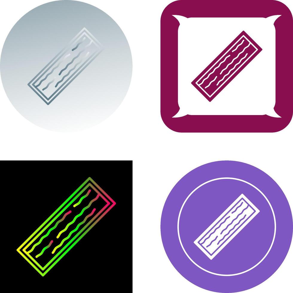 Plank Icon Design vector