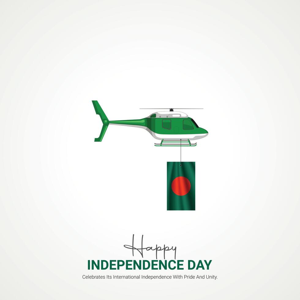 bangladesh independence day. bangladesh independence day creative ads design March 26. , 3D illustration. vector