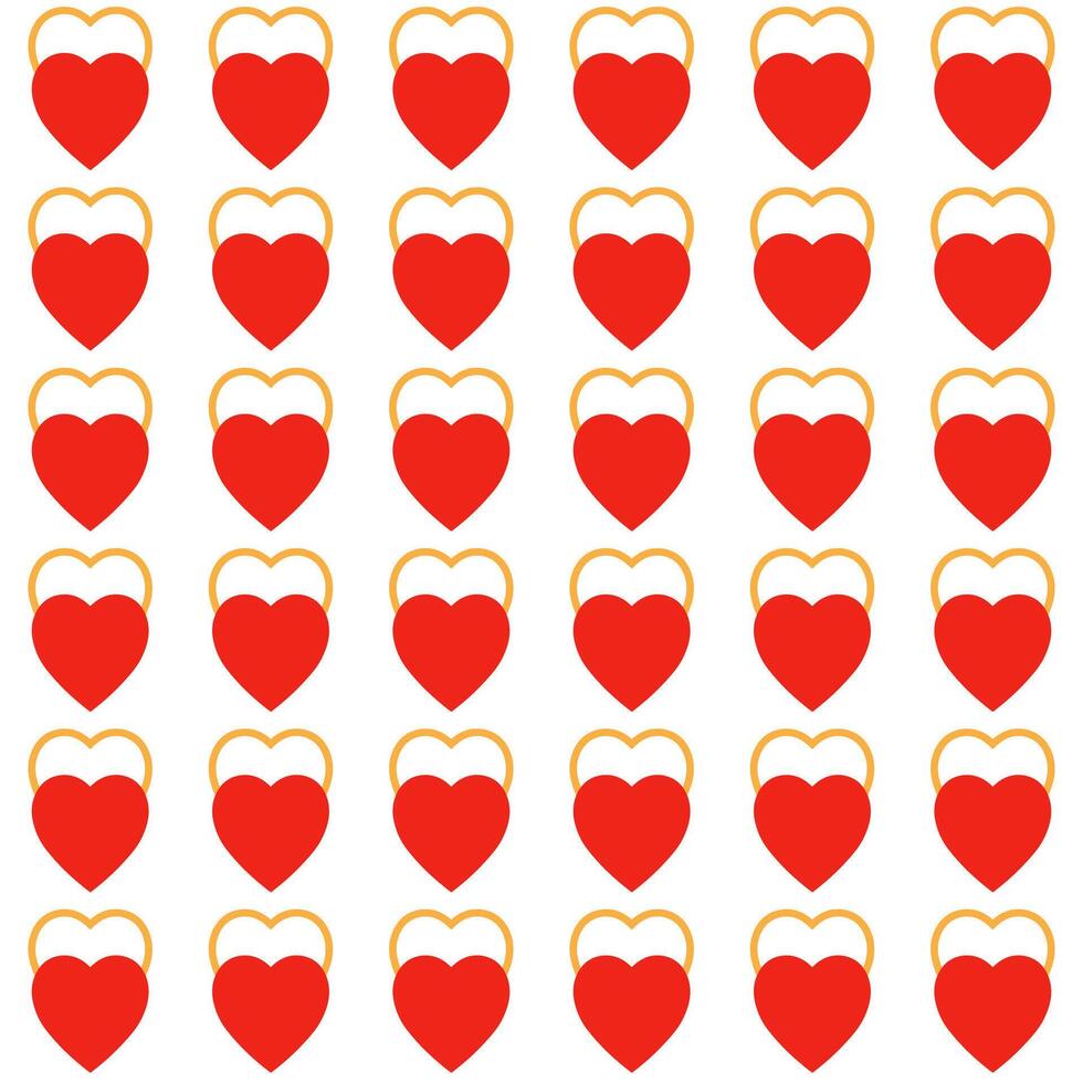 Heart Pattern Background vector