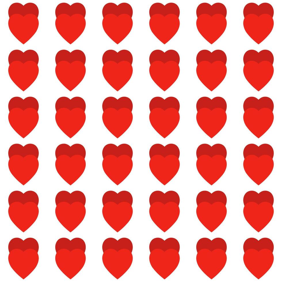 Heart Background Pattern Illustration vector